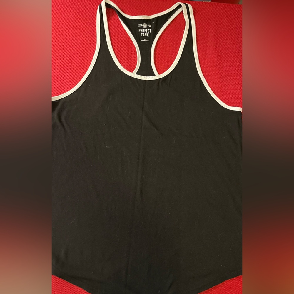 Ladies tank top black